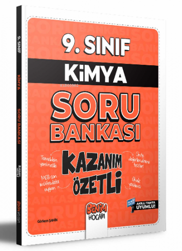 9. Sınıf Kazanım Özetli Kimya Soru Bankası | Görkem Şahin | Benim Hoca