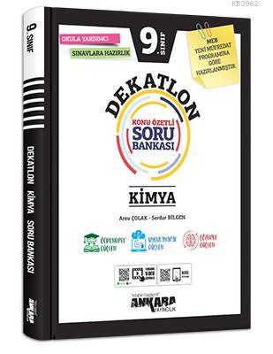 9. Sınıf Kimya Dekatlon Soru Bankası | Arzu Çolak | Ankara Yayıncılık 