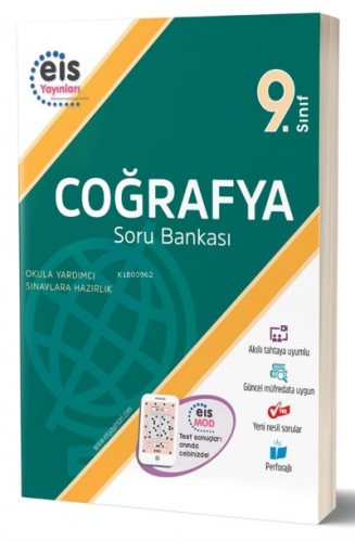 9.Sınıf Soru Bankası Coğrafya | Kolektif | Eis Yayınları