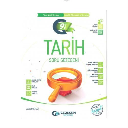 9. Sınıf Tarih Soru Gezegeni | Ahmet Yılmaz | Gezegen Yayıncılık