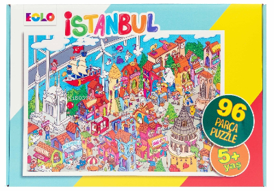 96 Parça Yer Puzzle – İstanbul | | Eolo Yayıncılık