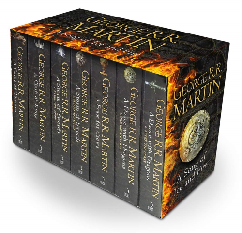 A Song of Ice and Fire Box Set (7 Kitap) | George R. R. Martin | Harpe