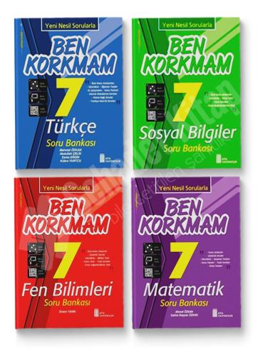 Ben Korkmam 7. Sınıf Eğitim Seti 4 Kitap | | Ata Yayınları