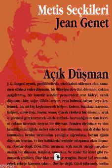 Açık Düşman | Jean Genet | Metis Yayıncılık