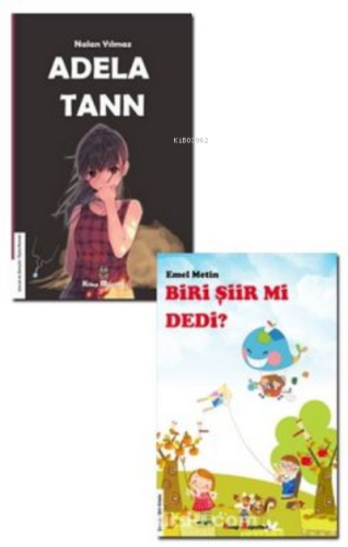 Adela Tann - Biri Şiir Mi Dedi?;Çocuk Kitapları Seti (2 Kitap) | Nalan