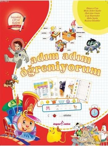 Adım Adım Öğreniyorum (5-6 Yaş); CD-ROM + Kalem | Kolektif | Beyaztaht