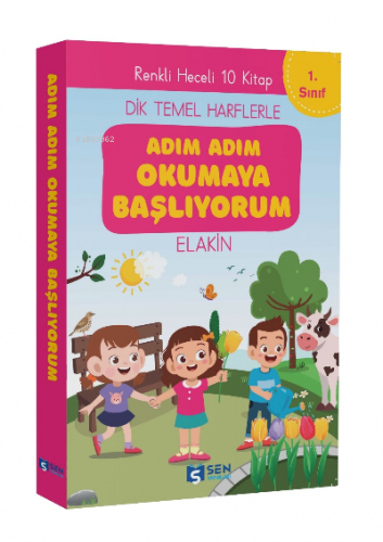 Adım Adım Okumaya Başlıyorum İlk Okuma Kitapları Set (10 Kitap) | Yusu