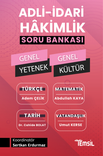 Adli- İdari Hakimlik Genel Yetenek -Genel Kültür Soru Bankası | Sertka