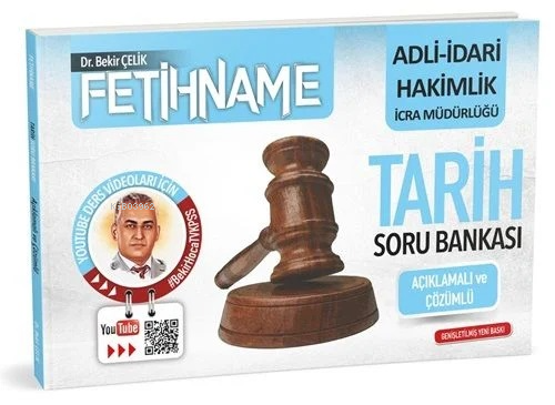 Adli İdari Hakimlik İcra Müdürlüğü Fetihname Tarih Soru Bankası Çözüml