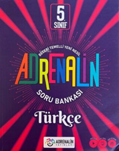 Adrenalin Yayınları 5.Sınıf Türkçe Soru Bankası | Kolektif | Adrenalin