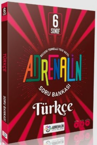 Adrenalin Yayınları 6.Sınıf Türkçe Soru Bankası | Kolektif | Adrenalin