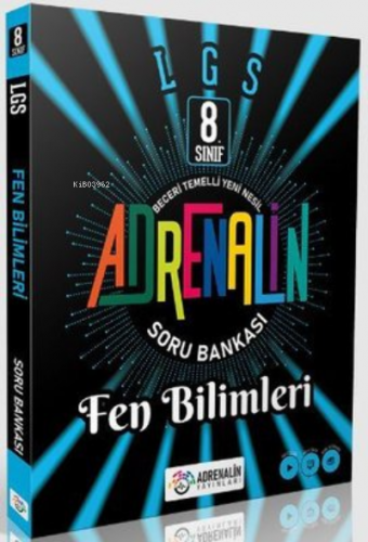 Adrenalin Yayınları 8.Sınıf Fen Bil. Soru Bankası | Kolektif | Adrenal