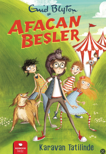 Afacan Beşler Karavan Tatilinde | Enid Blyton | Redhouse Yayınevi