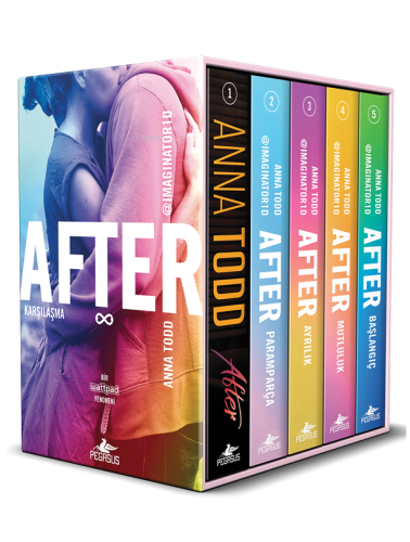 After Serisi Kutulu Özel Set (5 kitap) | Anna Todd | Pegasus Yayıncılı