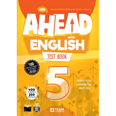 Ahead with English 5 Test Book | Kolektif | Team Yayınları (Hazırlık)