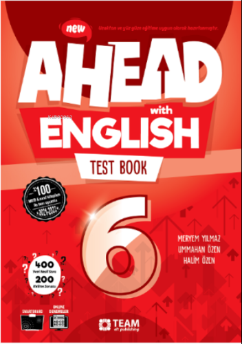 Ahead with English 6 Test Book | Kolektif | Team Yayınları (Hazırlık)