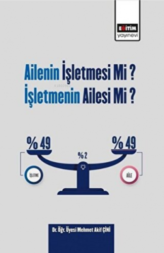 Ailenin İşletmesi Mi? İşletmenin Ailesi Mi? | Mehmet Akif Çini | Eğiti