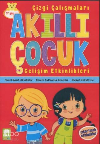 Akıllı Çocuk Çizgi Çalışmaları Gelişim Etkinlikleri (3+ Yaş) | Kolekti