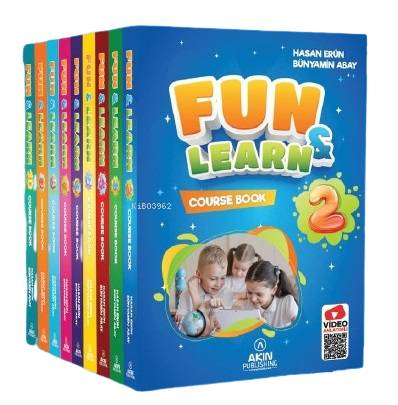 Akın Dil 2. Sınıf İngilizce Fun and Learn 3 lü Set Akın Publishing | K