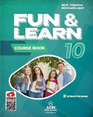 Akın Dil Eğitim Fun and Learn 10 Course Book, Activity Book, Skills Bo