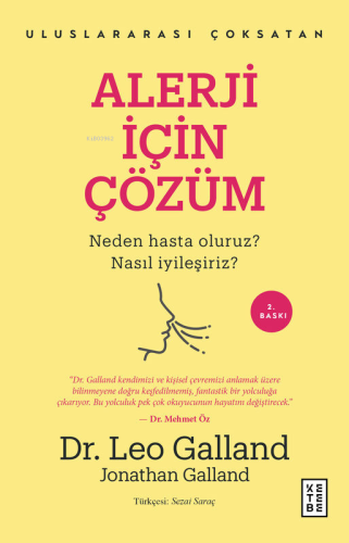 Alerji için Çözüm | Jonathan Galland | Ketebe Yayınları