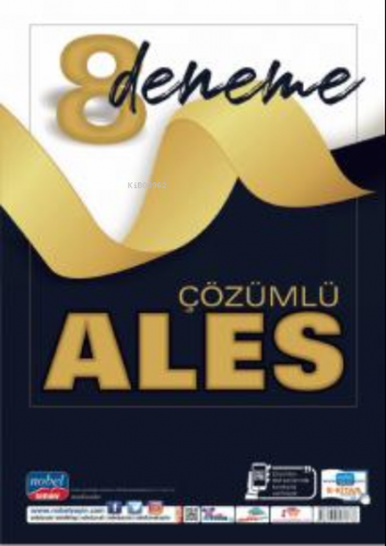 ALES Çözümlü 8 Deneme | Kolektif | Nobel Sınav