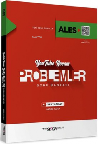 ALES Youtube Hocam Problemler Soru Bankası Marka Yayınları | Kolektif 