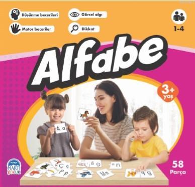 Alfabe - Eğitici Yapboz | Kolektif | Martı Çocuk Yayınları