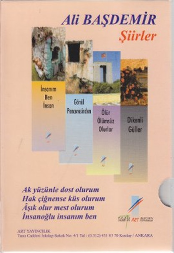 Ali Başdemir Şiirler (4 Kitap Takım) | Ali Başdemir | Art Basın Yayın