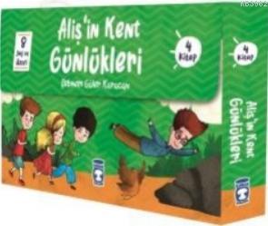 Alişin Kent Günlükleri - Set (4 Kitap) | Şebnem Güler Karacan | Timaş 