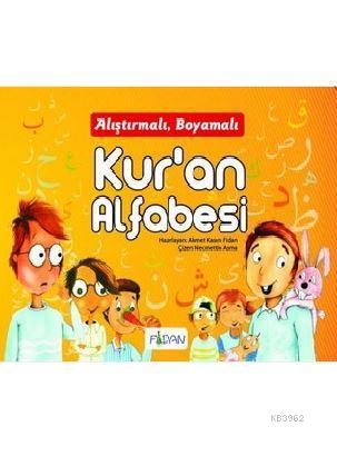 Alıştırmalı Kur'an Alfabesi Boyama | Ahmet Kasım Fidan | Mavi Uçurtma 