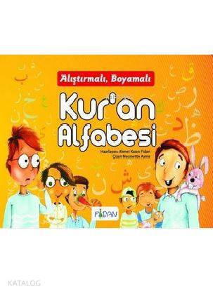 Alıştırmalı Kur'an Alfabesi Boyama | Ahmet Kasım Fidan | Mavi Uçurtma 