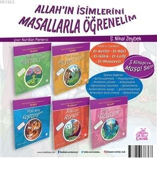 Allah'ın İsimlerini Masallarla Öğrenelim Seti (5 Kitap Takım) | Şerife