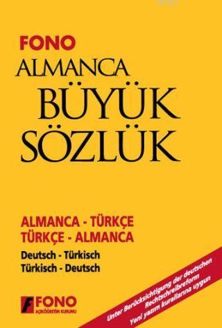 Almanca Büyük Sözlük (cd'li); Almanca-Türkçe / Türkçe-Almanca | Sabri 