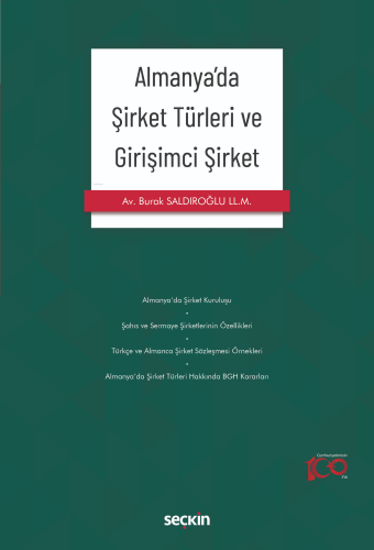 Almanya'da Şirket Türleri ve Girişimci Şirket | Burak Saldıroğlu | Seç