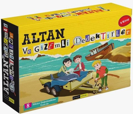 Altan ve Gizemli Dedektifler - 8 Kitap Takım Kutulu | Tuna Duran | Gen