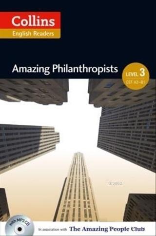 Amazing Philanthropists +CD (A.People Readers 3) B1 | Jane Rollason | 