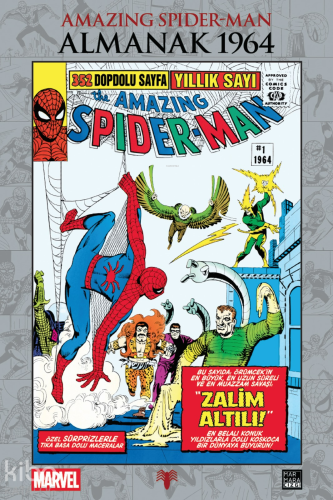 Amazing Spider-Man Almanak 1964 | Stan Lee | Marmara Çizgi Yayın Dağıt