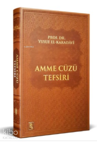 Amme Cüzü Tefsiri | Yusuf El-Karadavi | Nida Yayıncılık