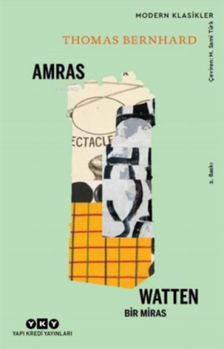 Amras Watten - Bir Miras | Thomas Bernhard | Yapı Kredi Yayınları ( YK