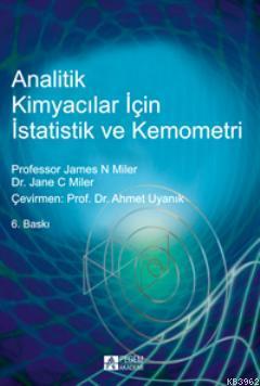 Analitik Kimyacılar için İstatistik ve Kemometri | James N. Miler | Pe