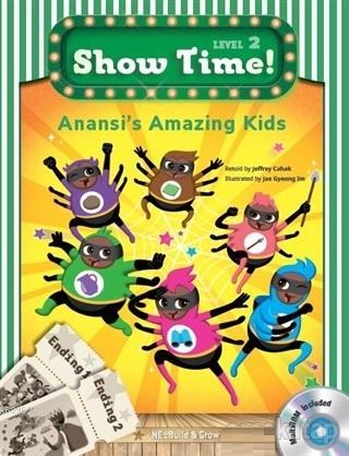 Anansi's Amazing Kids - Show Time Level 2 (CD'li) | Danielle Bass | Bu