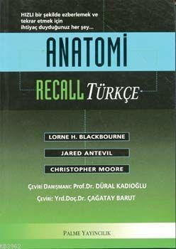 Anatomi Recall Türkçe | Lorne H. Blackbourne | Palme Yayınevi