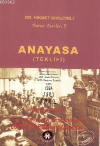 Anayasa Teklifi | Hikmet Kıvılcımlı | Sosyal İnsan Yayınları