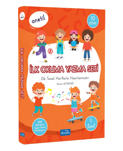 Anetil – İlk Okuma Yazma Seti 10 Kitap Set | Kerem Altındağ | Parıltı 