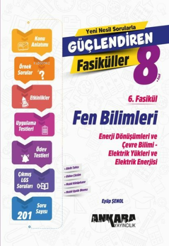 Ankara Yayıncılık 8. Sınıf Fen Bilimleri Güçlendiren 6. Fasikül | Eyüp