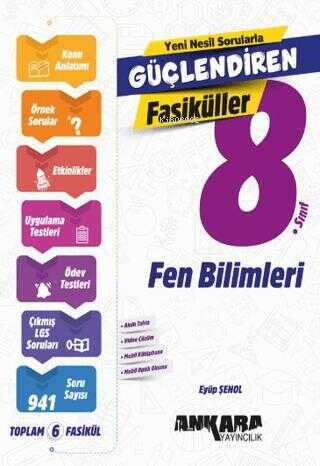 Ankara Yayıncılık 8. Sınıf Fen Bilimleri Güçlendiren Fasiküller | Eyüp