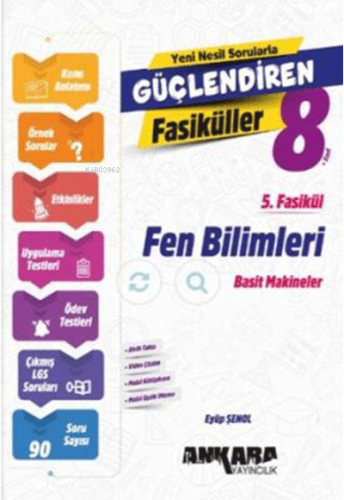 Ankara Yayıncılık Fen Bilimleri Güçlendiren 5. Fasikül | Eyüp Şenol | 