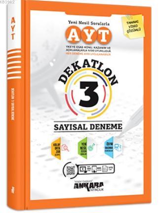 Ankara Yayıncılık TYT Dekatlon 3 Sayısal Deneme | Kolektif | Ankara Ya