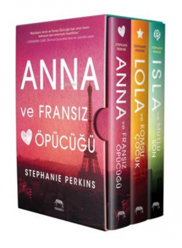 Anna-Lola-Isla Kutu Seti (3 Kitap Takım) | Stephanie Perkins | Yabancı